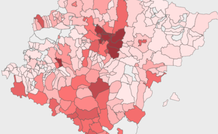 (ALT) Imagen agrandada del mapa de Navarra