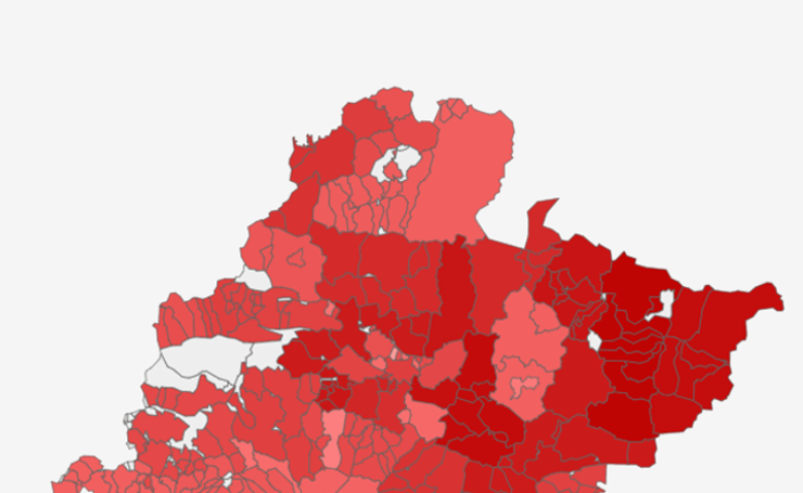 (ALT) Imagen agrandada del mapa de Navarra